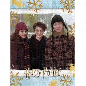 Puzzle Harry Potter Christmas at Hogwarts 550 piezas