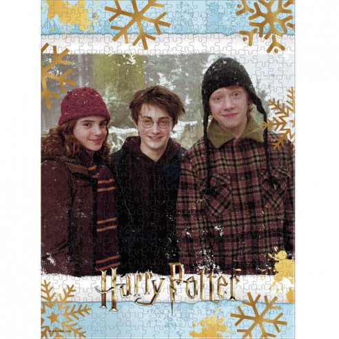 Puzzle Harry Potter Christmas at Hogwarts 550 piezas