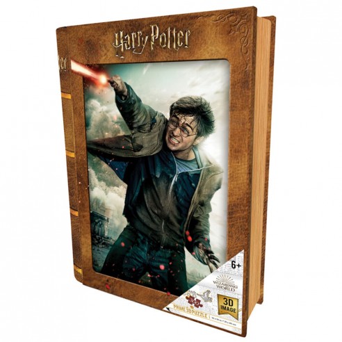 Puzzle Libro Lenticular Batalla Harry Potter