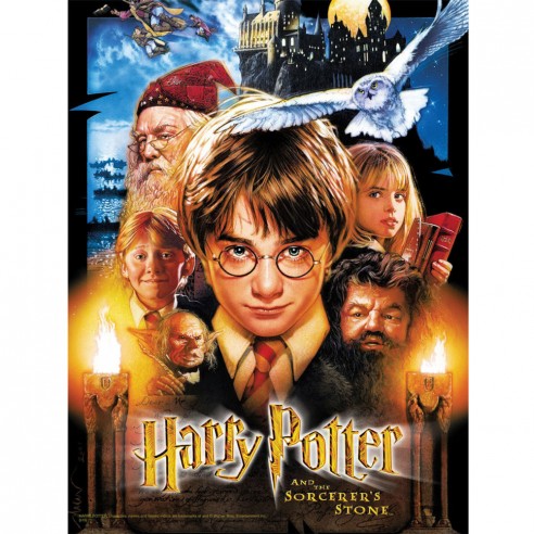 Puzzle Harry Potter y la Piedra Filosofal Collector Movie 550 piezas