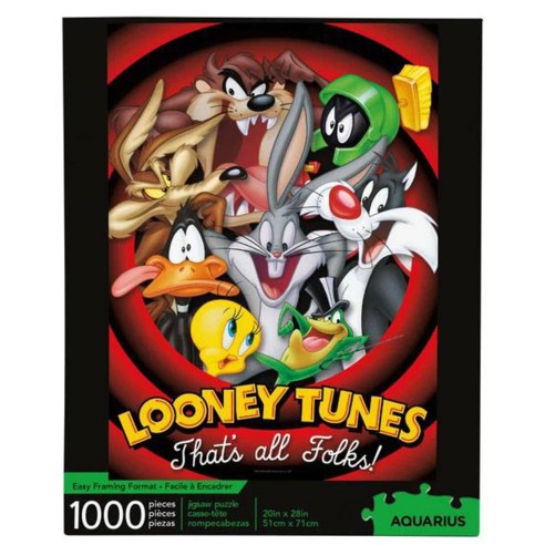 Puzzle Looney Tunes That's all Folks 1.000 piezas