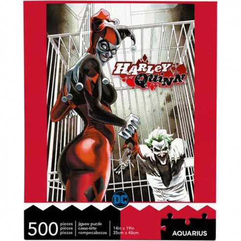 Puzzle DC Comics Harley Quinn & Joker 500 piezas