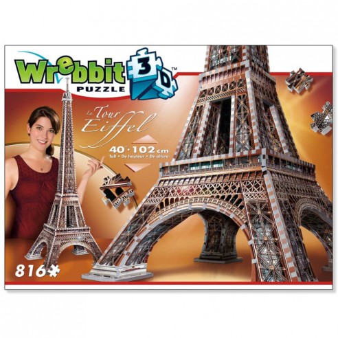 Puzzle 3D Torre Eiffel