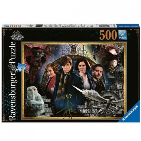 Puzzle  Animales Fantásticos Los crímenes de Grindelwald 500 piezas