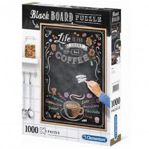 Puzzle Pizarra Café
