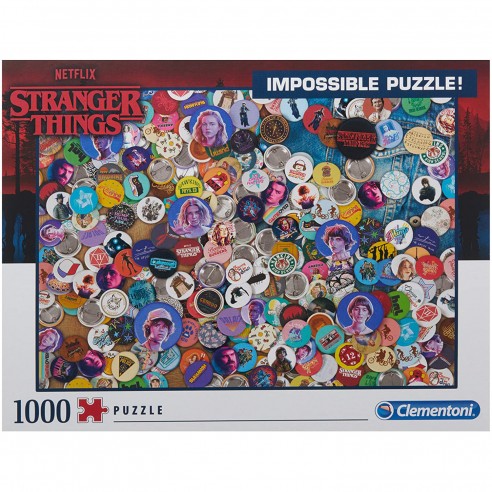 Puzzle Impossible Strange Things Chapas 1.000 piezas