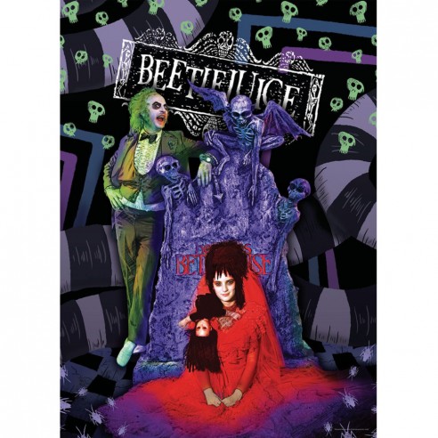 Puzzle Beetlejuice Graveyard Wedding 1.000 piezas