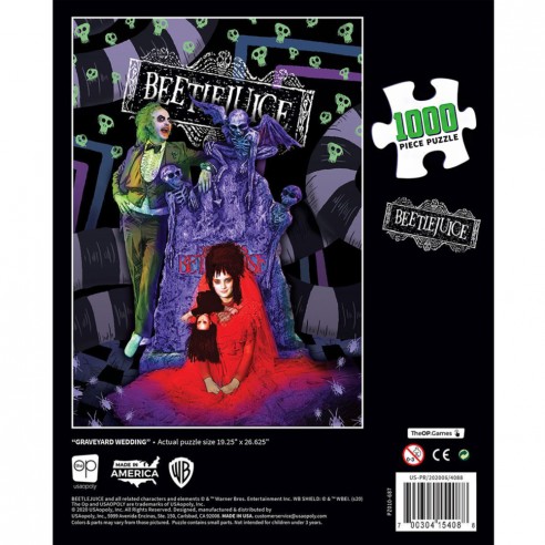 Puzzle Beetlejuice Graveyard Wedding 1.000 piezas