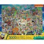 Puzzle Bob Esponja Bikini Bottom 3.000 piezas