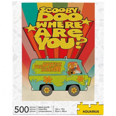 Puzzle Scooby-Doo Where Are You? 500 piezas