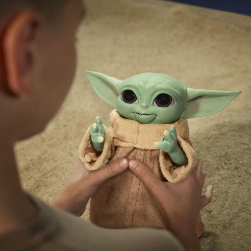 Figura Animatronic Mandalorian Grogu Galactic...