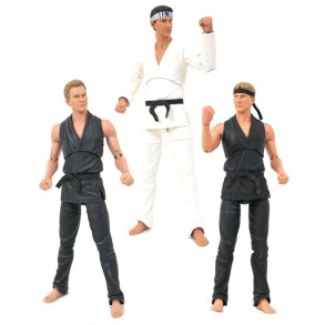 Pack 3 Figuras Cobra Kai Exclusiva 18 cm