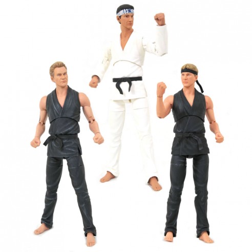 Pack 3 Figuras Cobra Kai Exclusiva 18 cm