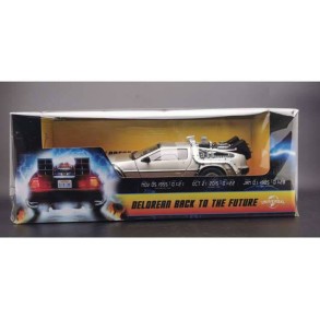 Coche Regreso al Futuro 1983 DeLorean Escala:1:18 Metálico 2
