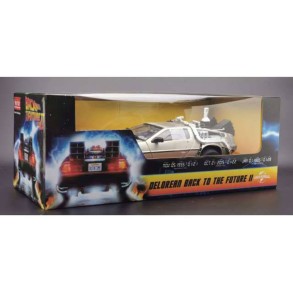 Coche Regreso al Futuro II - 1983 DeLorean Escala:1:18 Metálico
