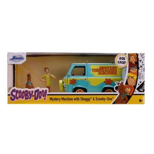 Coche Scooby Doo Vehículo Mystery Van con Figuras Escala 1:24