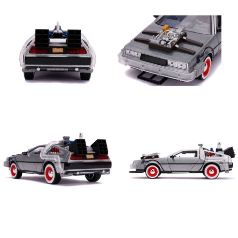 Coche Regreso al Futuro III DeLorean Escala 1:24