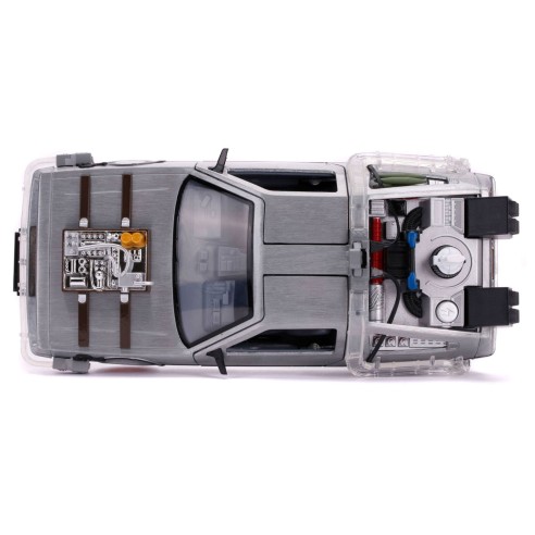 Coche Regreso al Futuro III DeLorean Escala 1:24