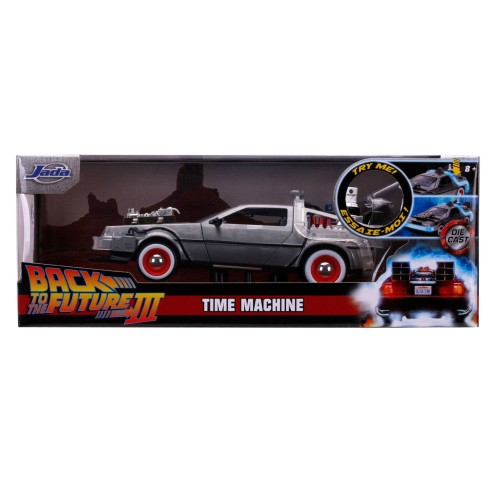 Coche Regreso al Futuro III DeLorean Escala 1:24