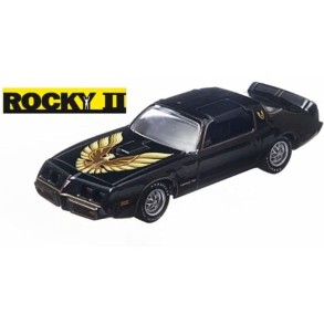 Coche Réplica Pontiac Firebird Trans Am "Rocky II" (1979) Escala: 1:64
