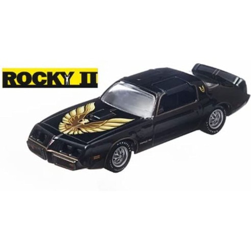 Coche Réplica Pontiac Firebird Trans Am "Rocky II" (1979) Escala: 1:64