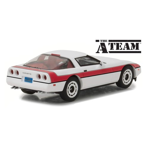 Coche Réplica Chevrolet Corvette C4 "El Equipo A" (1984) Escala: 1:43