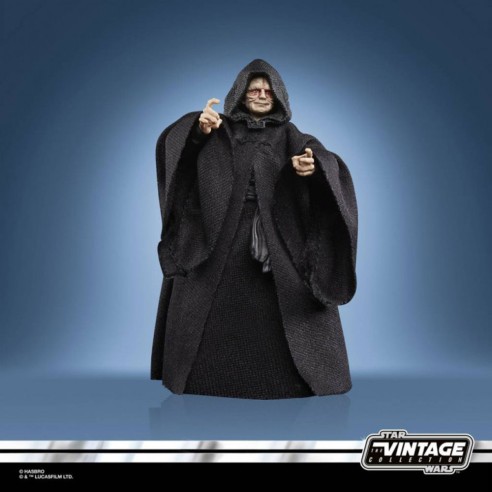 Figura Emperador Palpatine con Trono - Colección Vintage