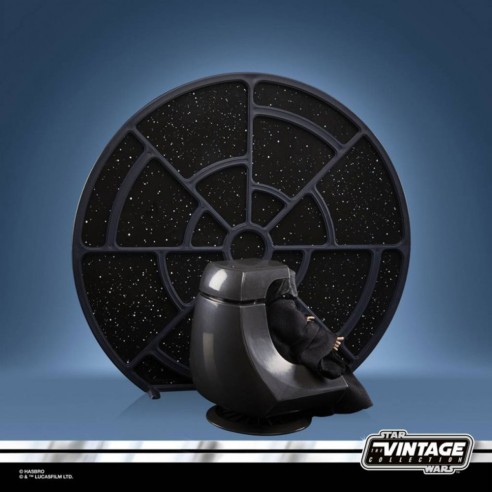 Figura Emperador Palpatine con Trono - Colección Vintage