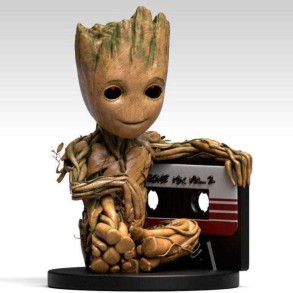 Figura Baby Groot Hucha Cassette Guardianes de la Galaxia 25 cm
