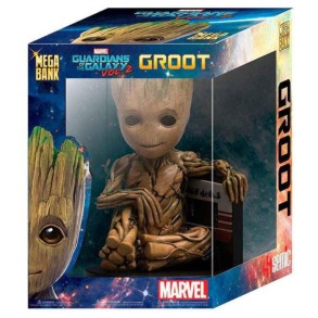 Figura Baby Groot Hucha Cassette Guardianes de la Galaxia 25 cm 2