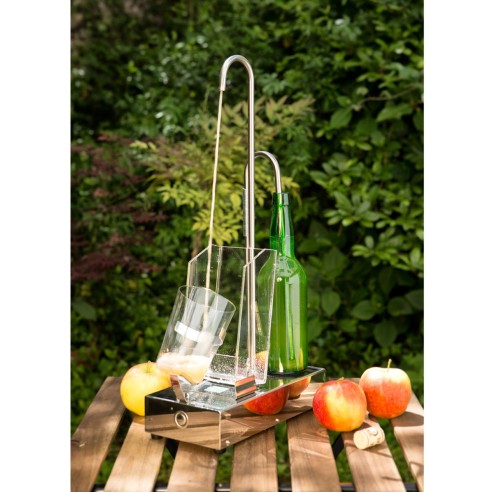 Escanciador de Sidra Profesional Acero Inoxidable con Base