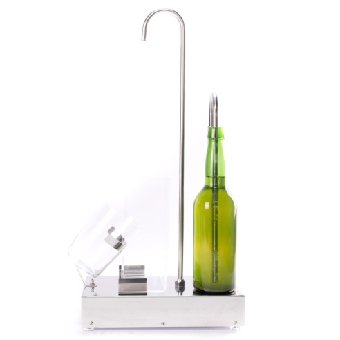 Escanciador de Sidra Profesional Acero Inoxidable con Base