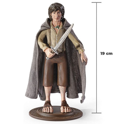 Figura Flexible El Señor de los Anillos Frodo 19 cm 
