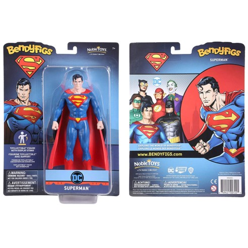 Figura Flexible Superman DC Comic 19 cm