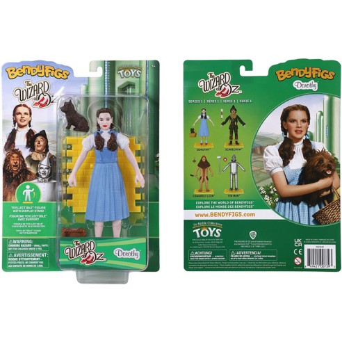 Figura Flexible Mago de Oz - Dorothy 19 cm 