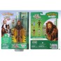 Figura Flexible Mago de Oz - León Cobarde 19 cm 