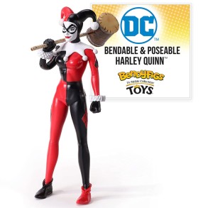 Figura Flexible Harley Quinn Jester Outfit 19 cm 2