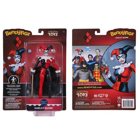 Figura Flexible Harley Quinn Jester Outfit 19 cm