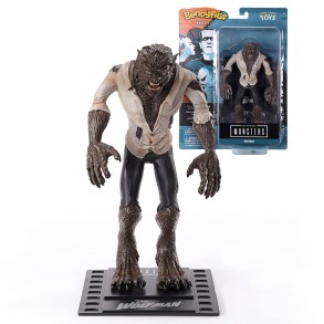 Figura Flexible Hombre Lobo Universal Monsters 17 cm