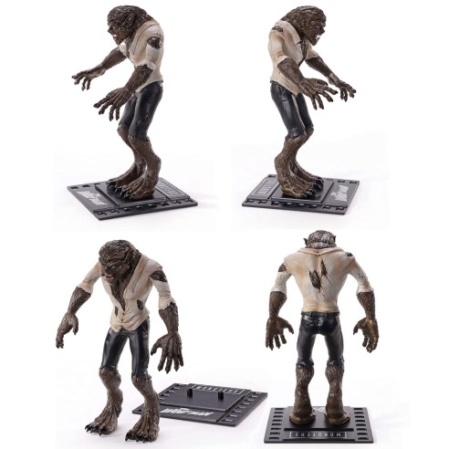 Figura Flexible Hombre Lobo Universal Monsters 17 cm