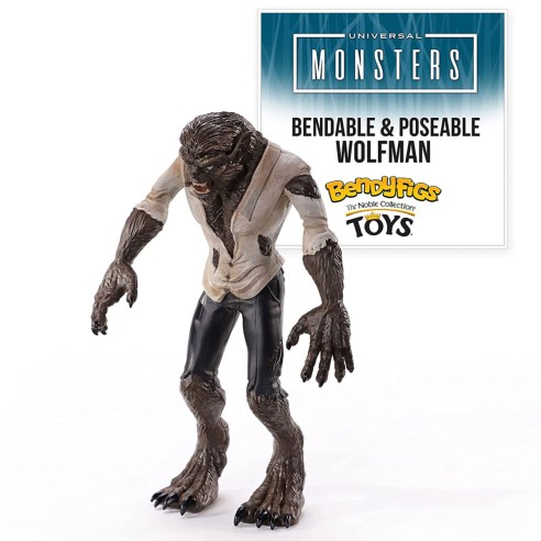 Figura Flexible Hombre Lobo Universal Monsters 17 cm