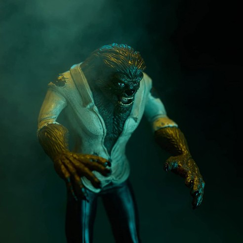 Figura Flexible Hombre Lobo Universal Monsters 17 cm