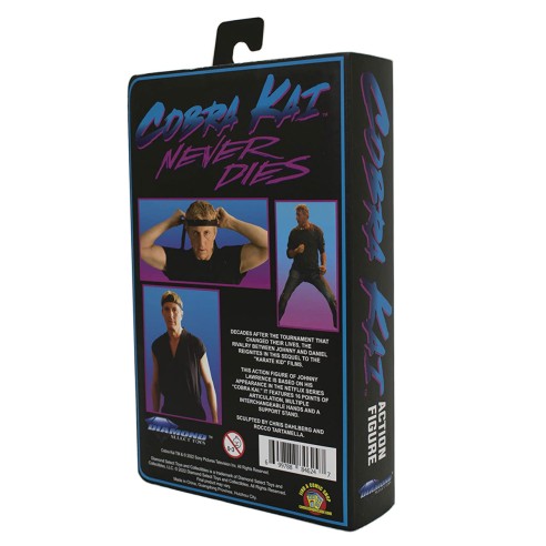 Figura Johnny Lawrence VHS 18 cm Cobra Kai 2022 Exclusive