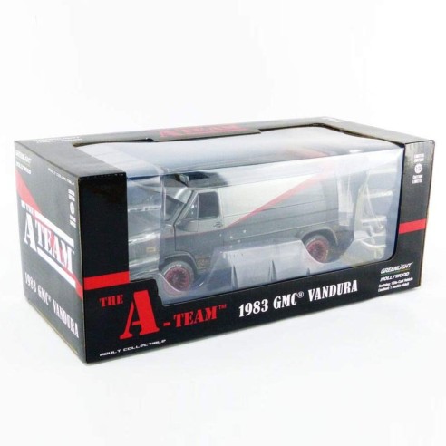 Réplica Furgoneta "Equipo A" Versión Tiroteada Escala 1:24