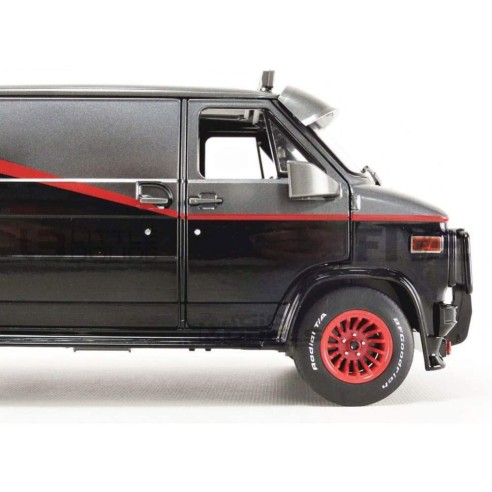 Furgoneta El Equipo A 1983 GMC Vandura Escala 1:18 