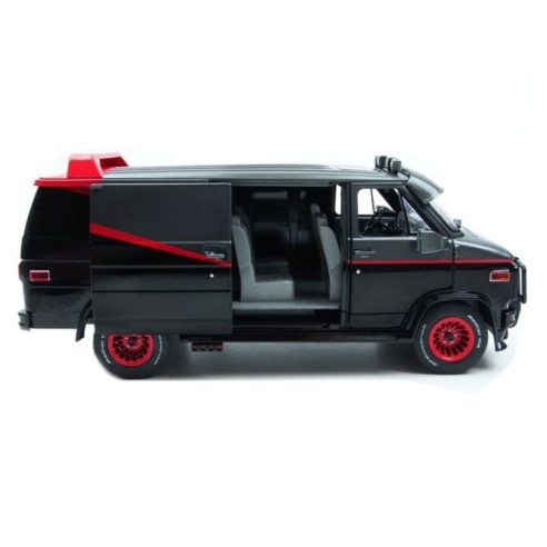 Furgoneta El Equipo A 1983 GMC Vandura Escala 1:18 