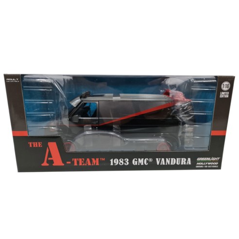 Furgoneta El Equipo A 1983 GMC Vandura Escala 1:18 