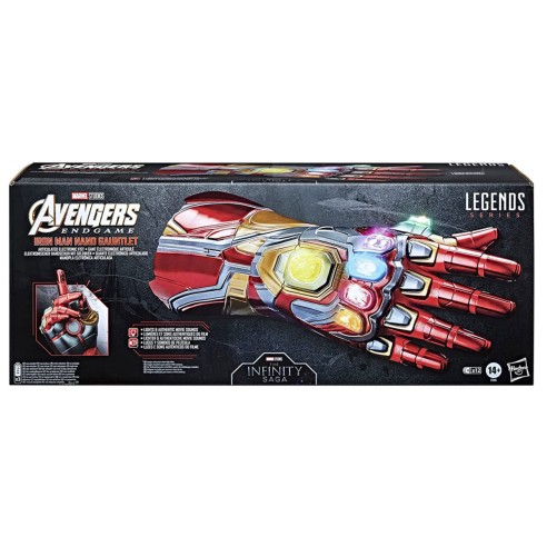 Iron Man Guantelete Electrónico Réplica Avengers Endgame Marvel Legends