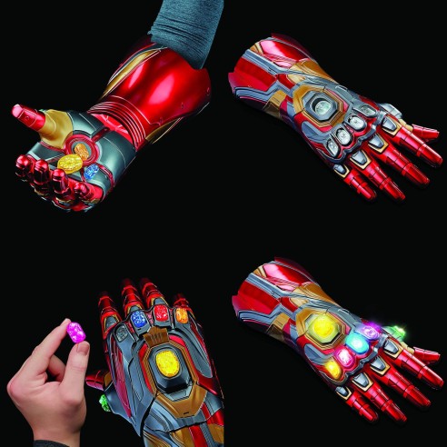 Iron Man Guantelete Electrónico Réplica Avengers Endgame Marvel Legends