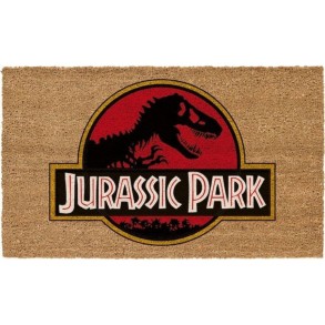 Felpudo Jurassic Park Logo